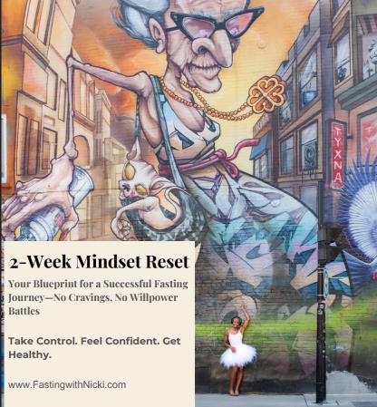Cover of The 2-Week Mindset Reset — your blueprint for a successful fasting journey